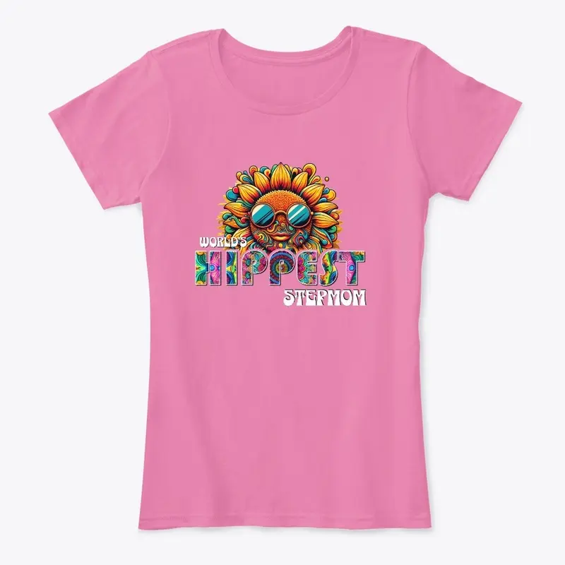 World's Hippest StepMom comfort Tee