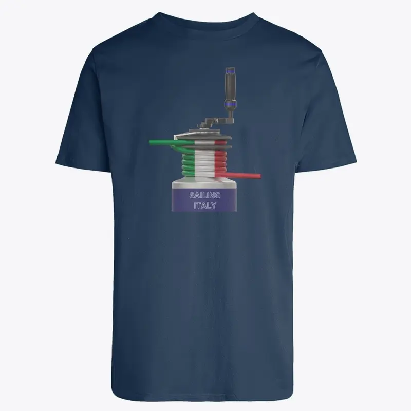 Sailing Italy winch Tee