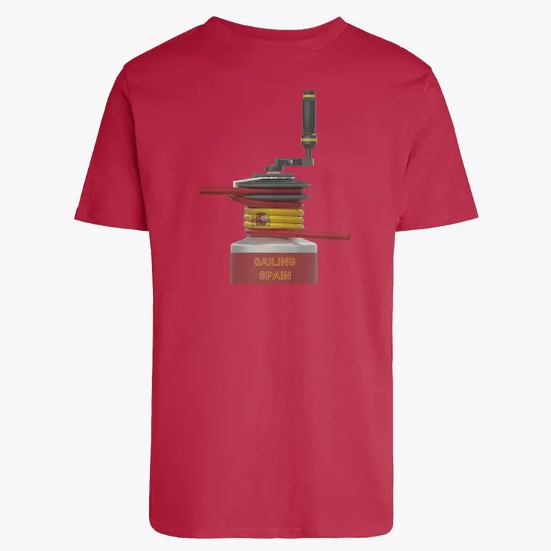 Sailing Spain winch Tee