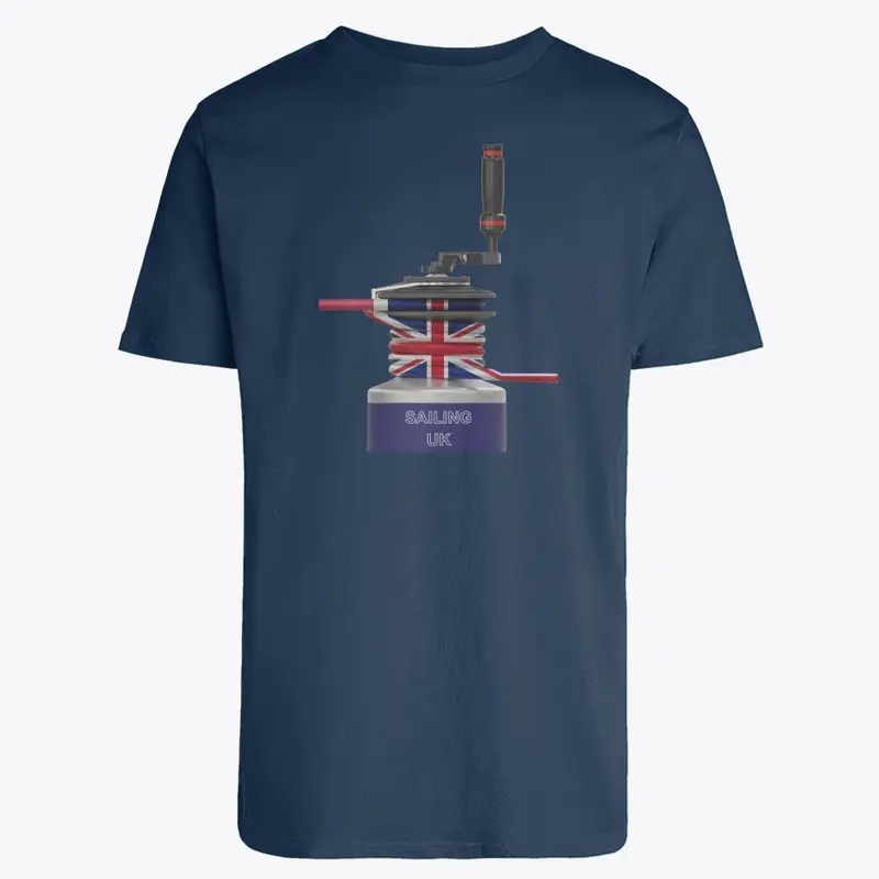 Sailing UK winch Tee